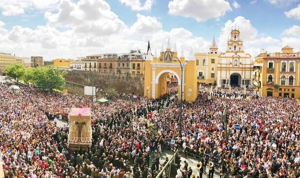 شقة Soleado, Familiar, Alegre Y Tranquilo A Un Paseo De La Catedral إشبيلية